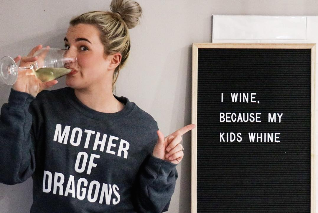 Olivia White mother of dragons sweatshirt