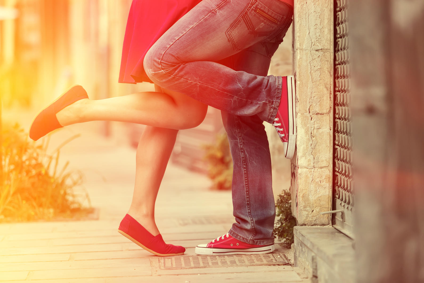 Red Couple Love